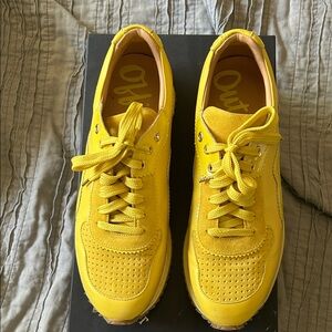 Vibrant Yellow Women's Athletic Shoes